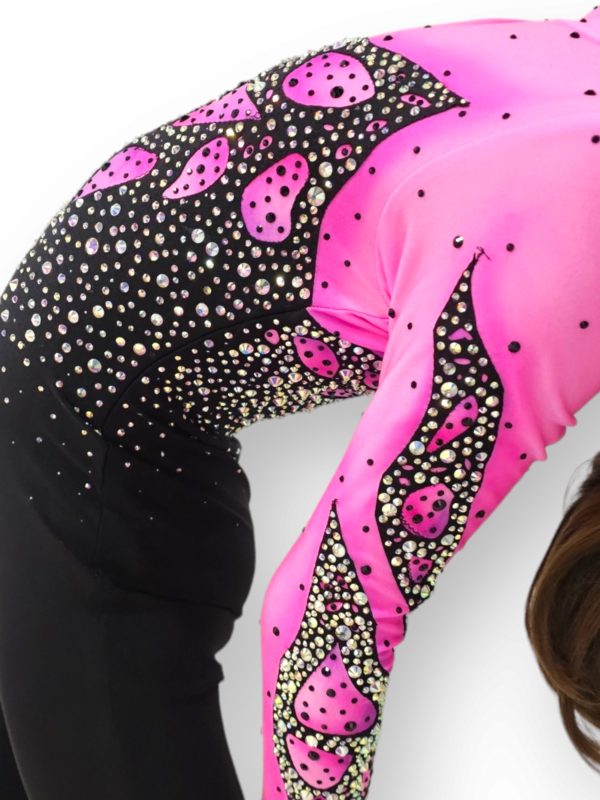 Kombinezon Aerial Hoop/ Aerial Silk Pink Glow 140/146 - Image 5