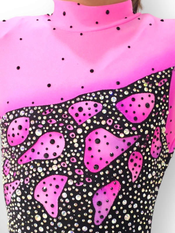 Kombinezon Aerial Hoop/ Aerial Silk Pink Glow 140/146 - Image 3