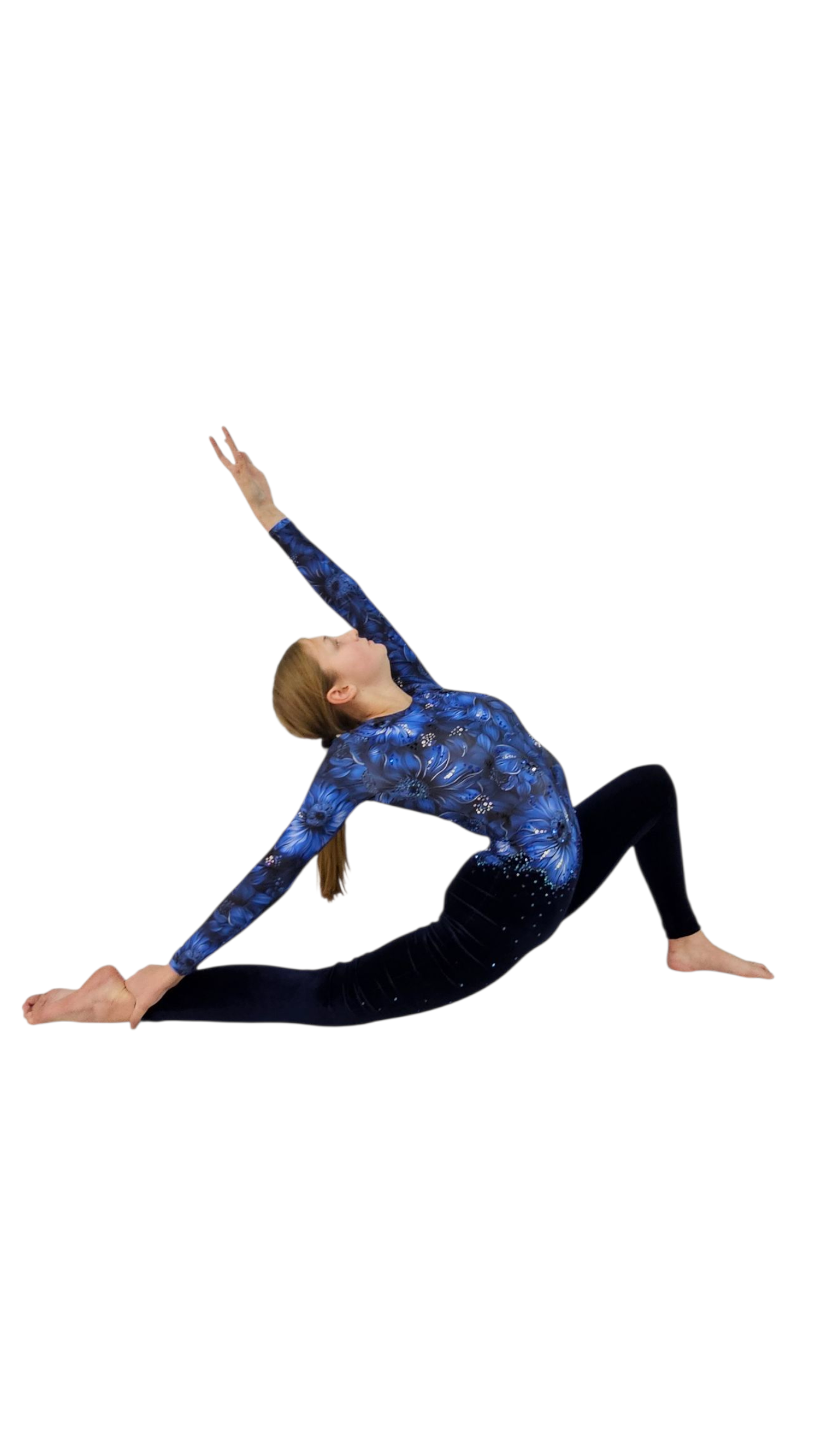 Kombinezon Akrobatyczny Szafirowe kwiaty S 164/172 - Image 11
