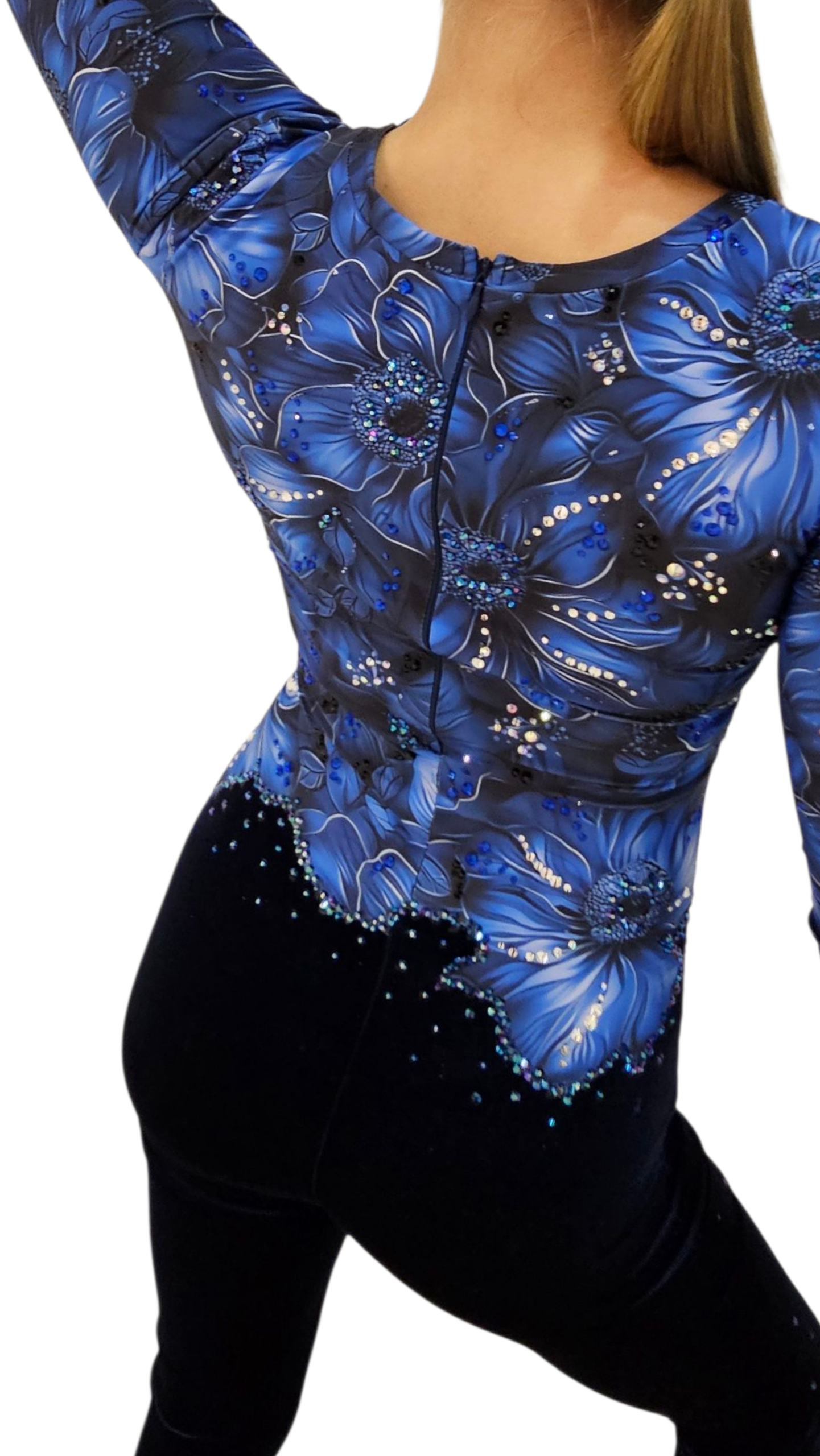 Kombinezon Akrobatyczny Szafirowe kwiaty S 164/172 - Image 8