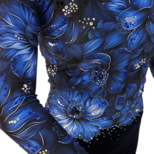 Kombinezon Akrobatyczny Szafirowe kwiaty S 164/172