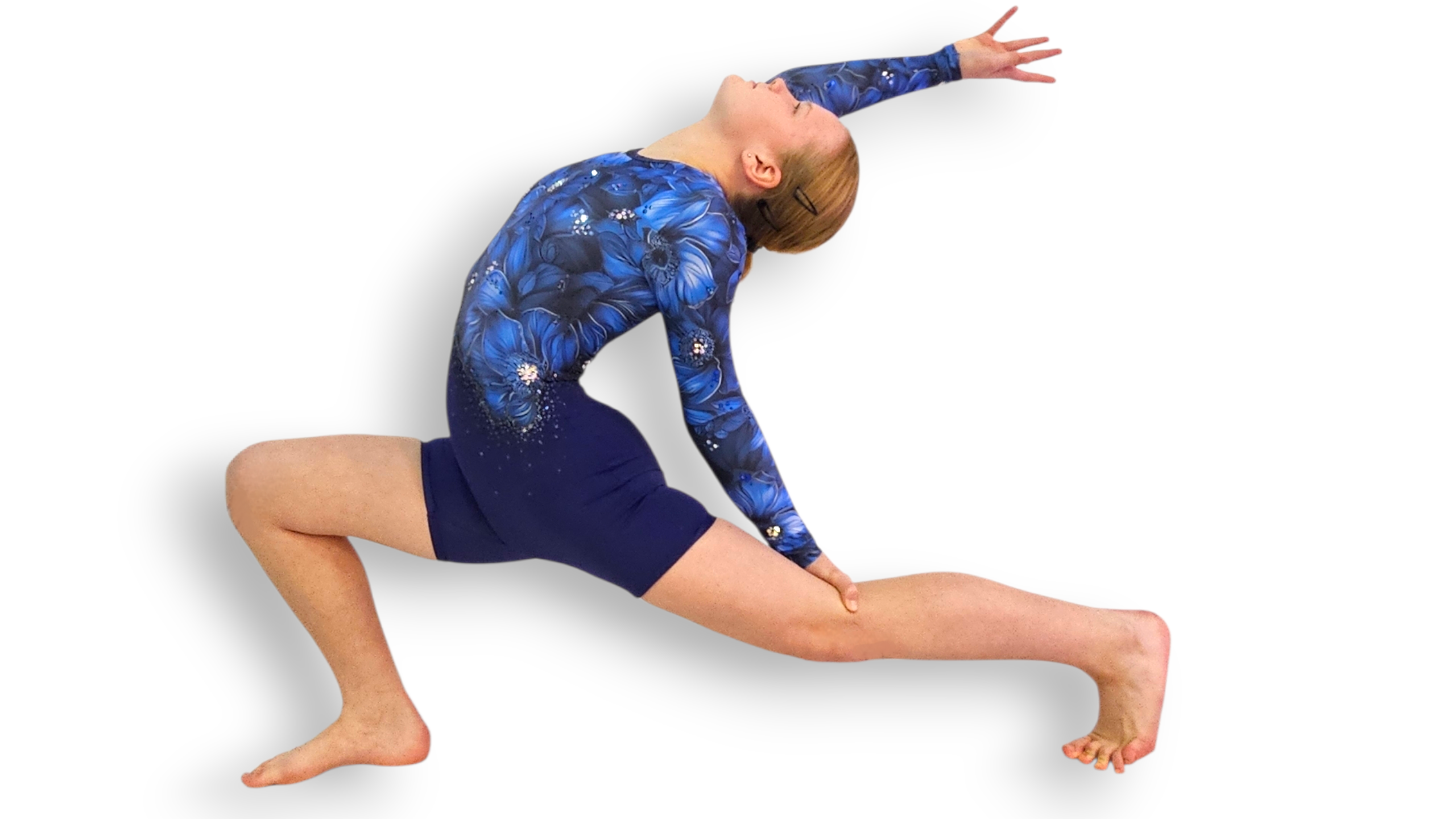 Kombinezon Akrobatyczny Spodenki Kwiaty 140 - Image 9