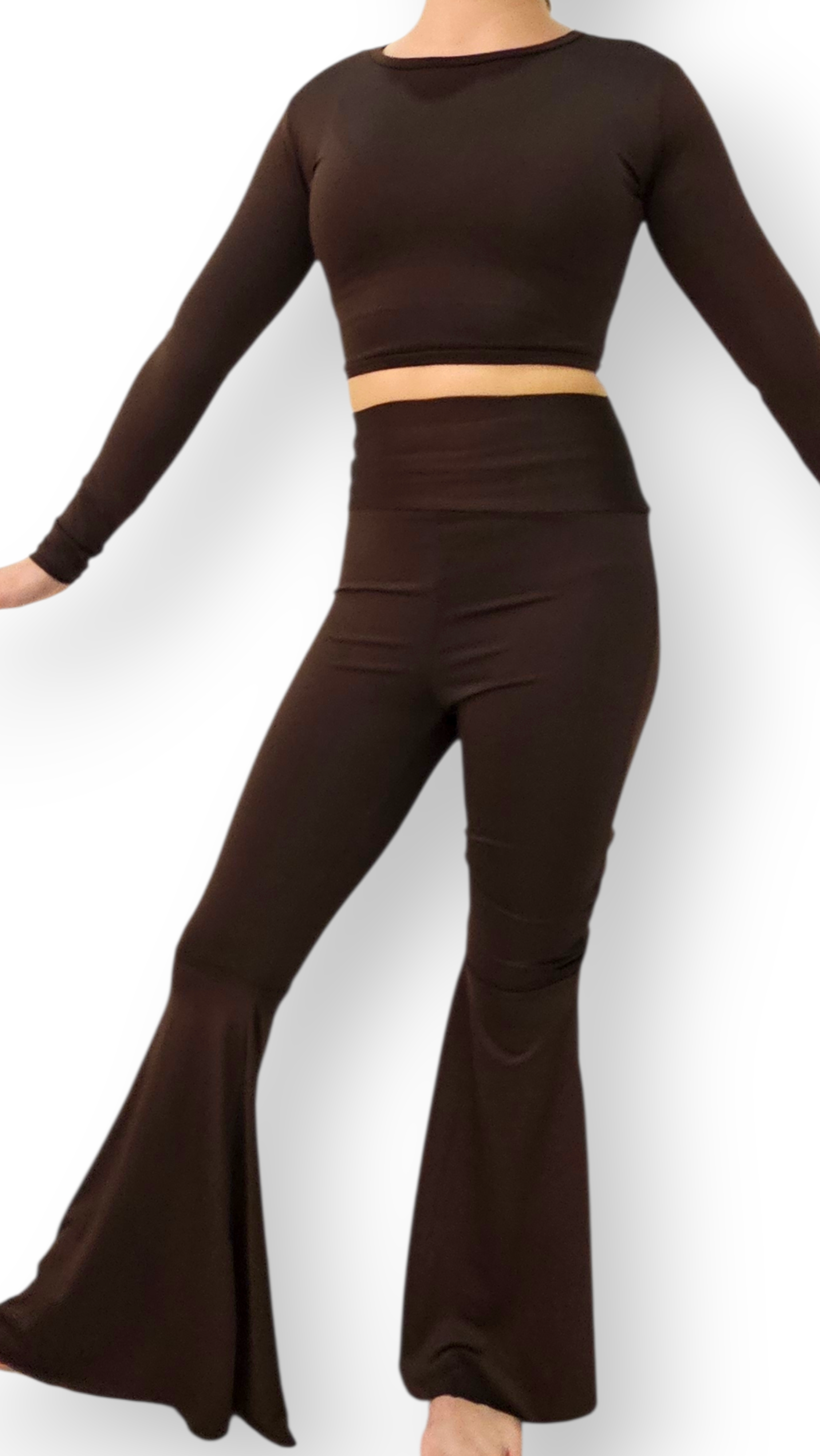 Top i Leginsy Dark Chocolate S - Image 4