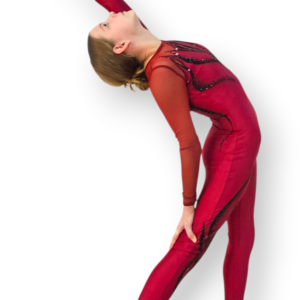 Kombinezon Akrobatyczny Burgundy XS/S